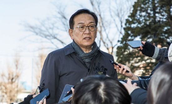 윤석열 대통령 측 변호인인 석동현 변호사. 사진공동취재단