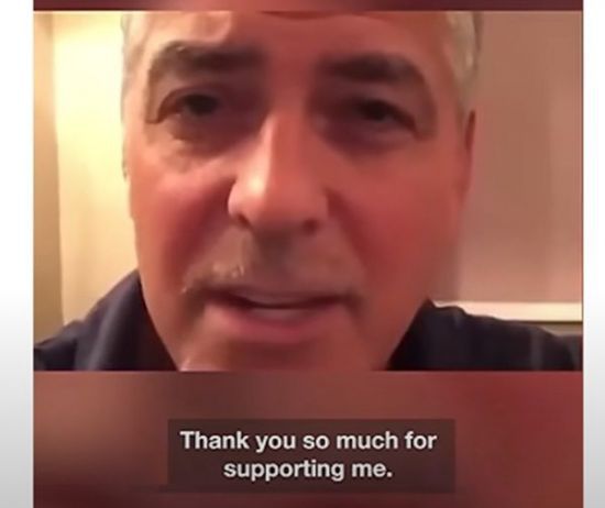 인공지능(AI) 딥페이크 기술로 만들어진 가짜 조지 클루니 동영상 모습. 14일(현지시간) 아르헨티나의 한 여성이 해당 영상에 속아 1만파운드(약 1863만원)를 송금하는 사기를 당했다. 유튜브