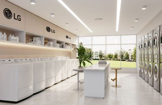 LG전자가 북미 1위 세탁솔루션 기업 'CSC 서비스웍스'와 손잡고 생활가전의 B2B 사업 확대에 속도를 낸다. 사진은 북미 코인 세탁소에 설치된 LG전자 상업용 세탁기. 사진=LG전자