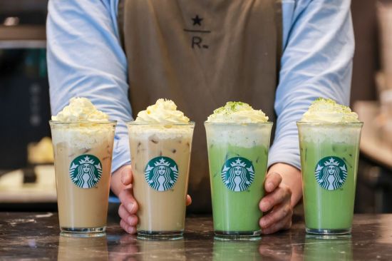 스타벅스코리아의 '슈크림 말차 라떼'