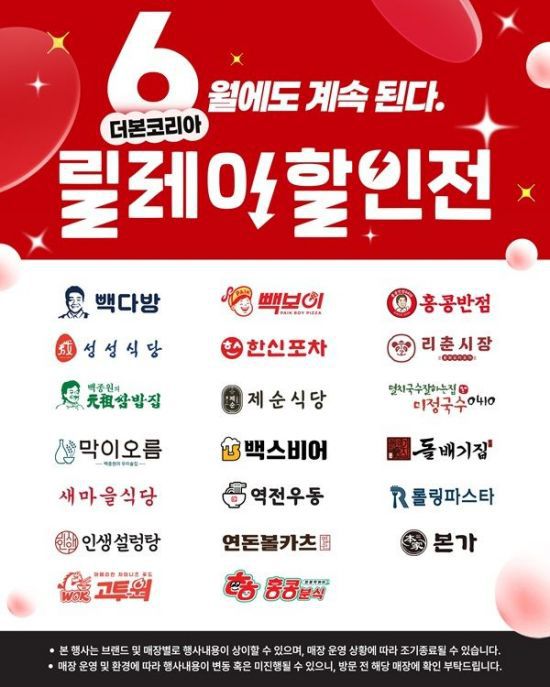 백종원 대표가 이끄는 외식 프랜차이즈 기업 더본코리아가 파격 할인 행사를 통해 추락한 브랜드 이미지 회복을 시도한다. 더본코리아