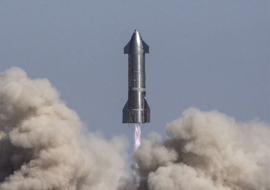 스페이스X의 후속 발사체인 '스타십'. 스페이스X 제공