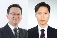 연구진, 김채운 교수(좌측)과 김진균 박사(제1저자). UNIST 제공