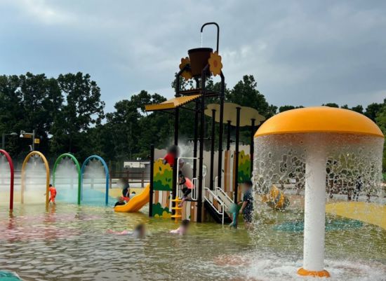 발물놀이터(오산산들근린공원). 양주시 제공
