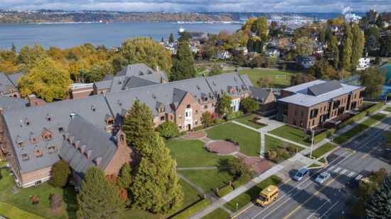 평택 국제학교 설립 및 운영 법인으로 선정된 미국 애니 라이트 스쿨의 미국 본교 전경. 평택시 제공