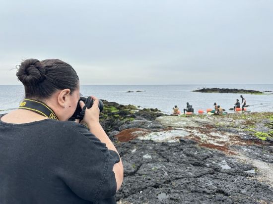 제주를 찾은 외국인 관광객. 제주관광공사
