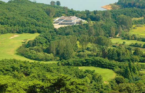 북한 평양골프장의 전경이다. 연합뉴스