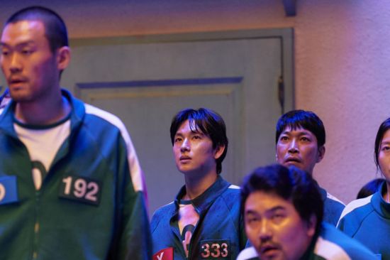 '오징어게임3'에서 명기(임시완)가 허공을 응시하는 장면. 넷플릭스