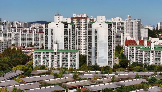 경기도 성남시 분당구 일대 아파트단지. 연합뉴스