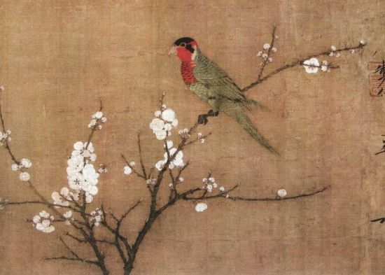 휘종이 그렸다고 전해지는 '오색앵무도'