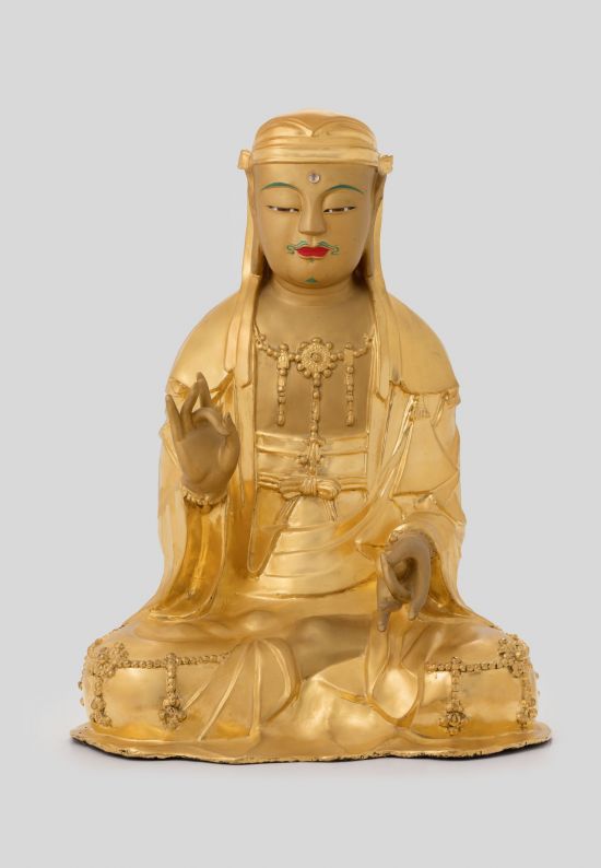 합천 해인사 금동관음지장보살이존좌상 및 복장유물