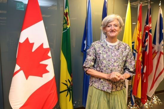 타마라 모휘니 주한 캐나다 대사가 서울 중구 캐나다 대사관에서 아시아경제와 인터뷰 하고 있다. 조용준 기자