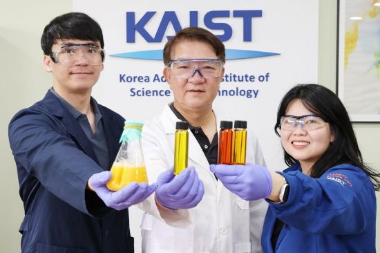 (왼쪽부터) 은현민 박사과정, 이상엽 특훈교수, 신디 박사. KAIST 제공