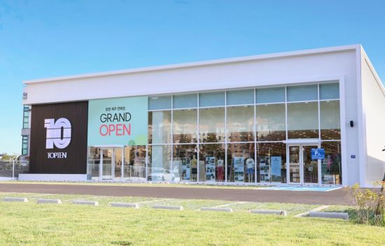 탑텐 제주연북점 매장 전경. 신성통상 제공.