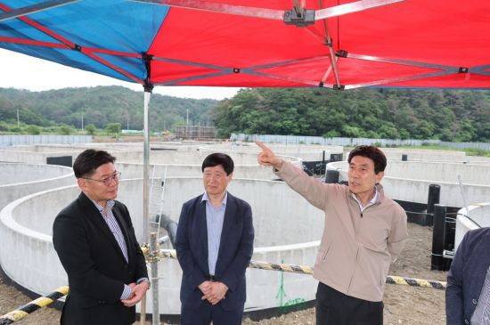 연어 스마트양식 클러스터 현장.