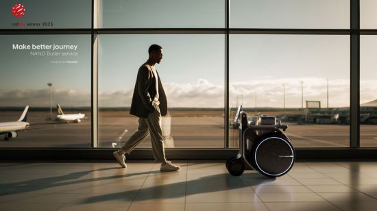 2025 레드닷 어워드 콘셉트 디자인에서 본상을 수상한 현대차 나노 모빌리티. 현대차 제공