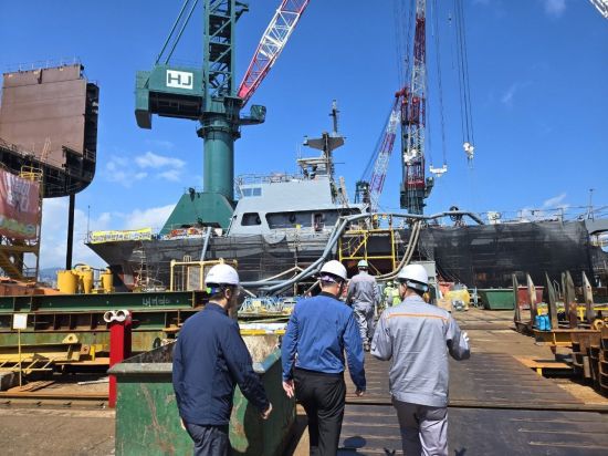 현장 순회 점검.