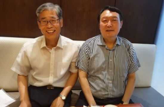 신평 변호사와 윤석열 전 대통령. 페이스북