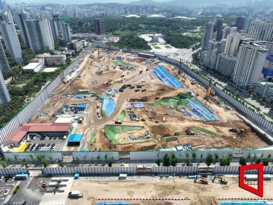 잠실 진주재건축 현장. 아시아경제 DB