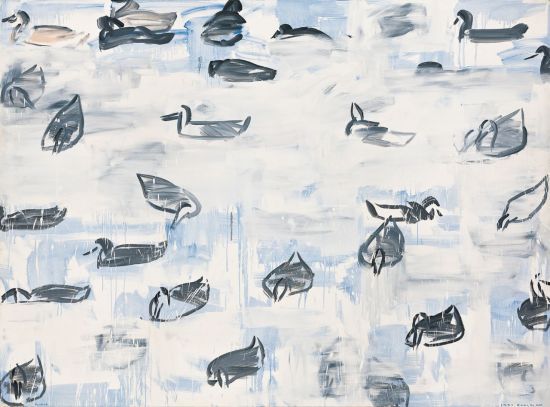 이강소 'Untitled - 91016'(1991), 추정가 1억4000만원~3억원. 서울옥션