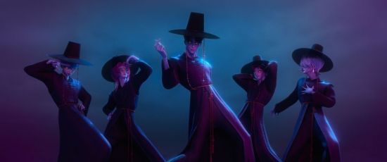 넷플릭스 '케이팝 데몬 헌터스' 스틸 컷
