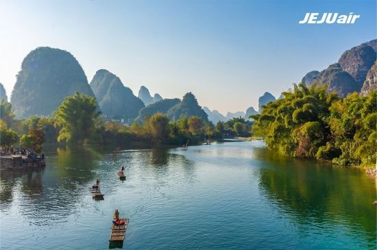 제주항공은 10월 1일부터 인천-구이린 노선을 주 4회(수·목·토·일) 일정으로 단독 운항을 시작한다고 20일 밝혔다. 제주항공