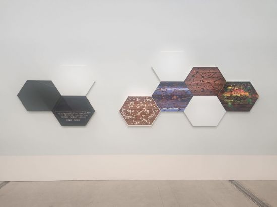 김지평 작가 전시장 전경. 서믿음 기자