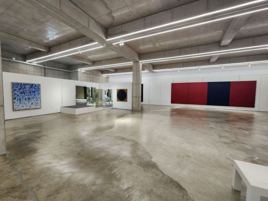 하종현아트센터 3층 내부 전경. 서믿음 기자