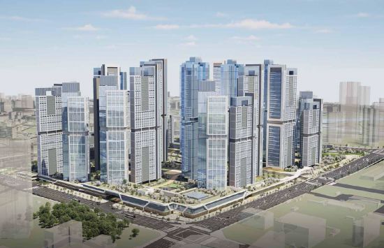 대치 은마아파트 재건축 사업 조감도. 서울시 제공