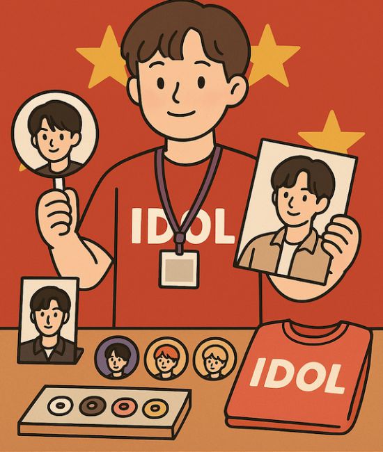 아이돌 굿즈 등 한정판 상품이나 콘서트 티켓을 대량으로 사들인 뒤 웃돈을 붙여 SNS를 통해 재판매하는 것으로 알려져 있다. 중국에서는 이런 업자들을 '황니우(黃牛)'라고 부른다. 사진은 기사의 이해를 돕기 위해 AI를 통해 생성한 이미지임. ChatGPT