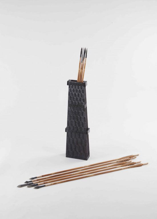 대성동 14호분에서 출토된 화살통. 허리에 차는 형태가 아니라, 등에 지는 배낭 형태가 특징이다. 국립김해박물관 제공