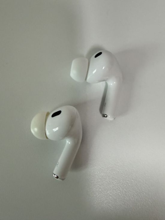 에어팟 프로3(위쪽)의 유닛과 에어팟 프로2(아래쪽)의 유닛. 이명환 기자