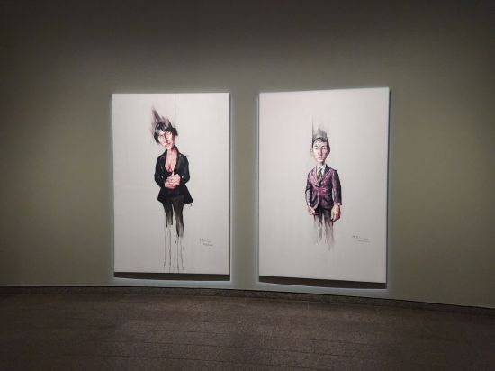 쩡판즈의 '초상'(2007). 서믿음 기자