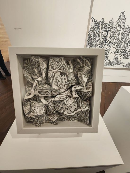 서울대미술관 '차원확장자' 전시 내부 전경. 서울대미술관 제공