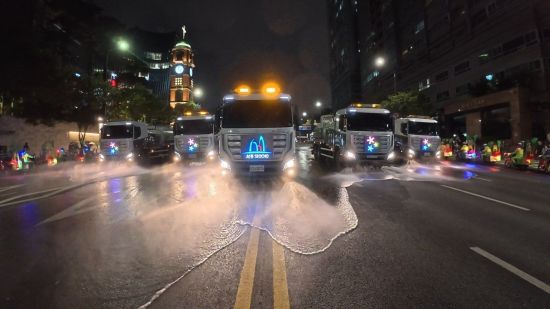 유튜브 쇼츠 영상 '서리풀 청소 어벤져스'. 서초구 제공.