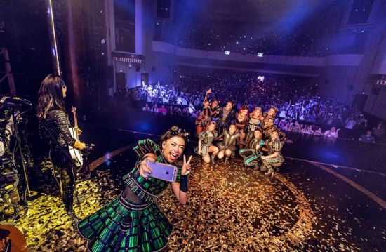 중국 상하이에서 열린 뮤지컬 식스. 식스뮤지컬 인스타그램