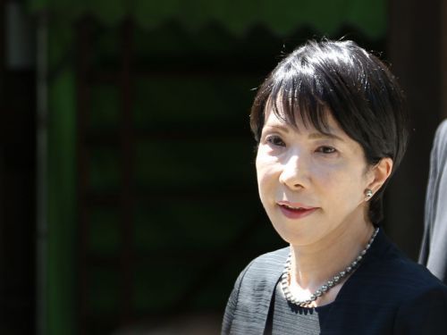 일본의 104대 총리이자 최초의 여자 총리로 취임한 다카이치 사나에. 연합뉴스