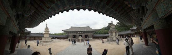 불국사 다보탑과 석가탑