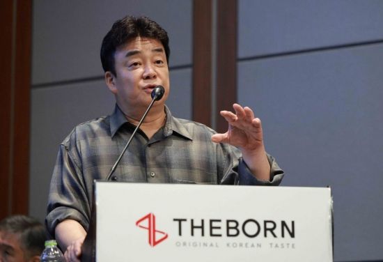 백종원 더본코리아 대표. 강진형 기자