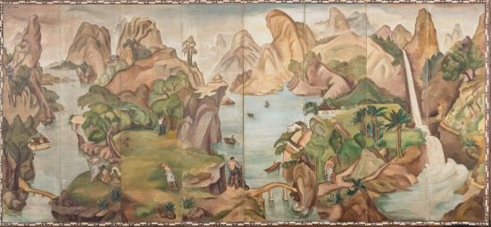 백남순 '낙원'(1936년 경). 국립현대미술관 제공