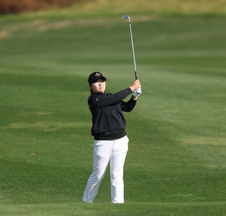 홍정민이 이벤트 대회 위믹스 챔피언십에서 우승을 차지했다. KLPGA 제공