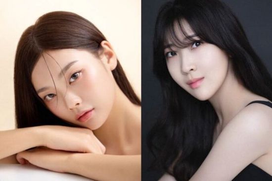 왼쪽부터 연예인 야구 시구자로 나서는 모델 최민아, 뮤지컬 배우 이지호. 한스타미디어