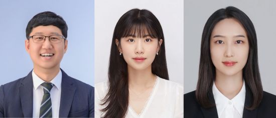 연구진 (좌측부터) 이상준 교수, 오주은 연구원(제1저자), 이지혜 연구원(제1저자). UNIST 제공