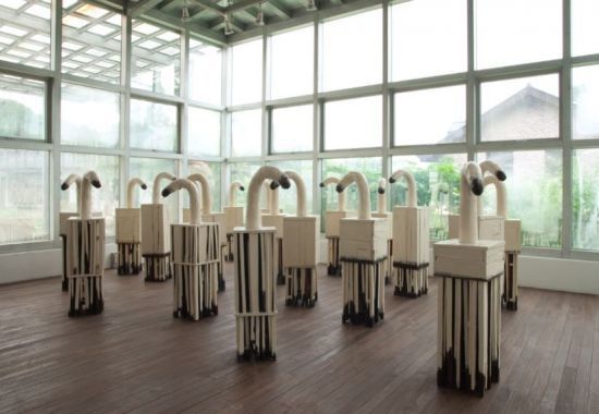 회고전 '신상호: 무한변주' 전시 내부 전경. 국립현대미술관 제공