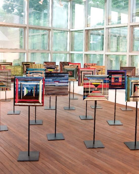 회고전 '신상호: 무한변주' 전시 내부 전경. 국립현대미술관 제공