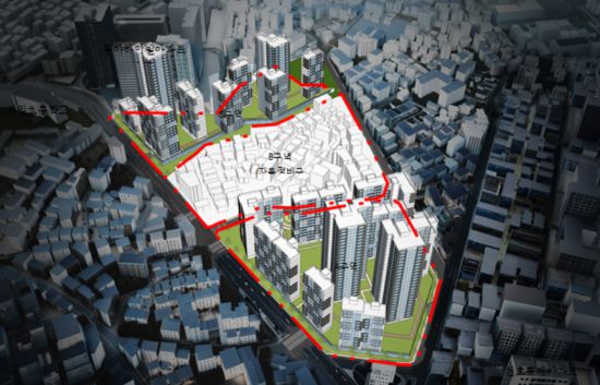 천호동 예시도. 서울시 제공