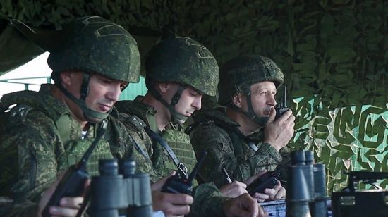 지난 9월, 러시아군과 합동훈련 중인 벨라루스군의 모습. 타스연합뉴스