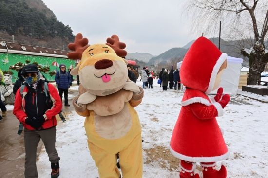 분천 2024 산타마을 전경
