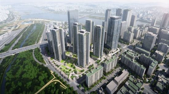 여의도 광장 28 재건축 조감도. 서울시 제공