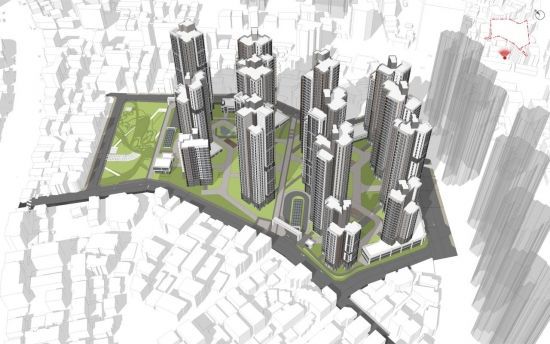 은평구 구산역세권 장기전세주택사업 정비구역 조감도. 서울시 제공